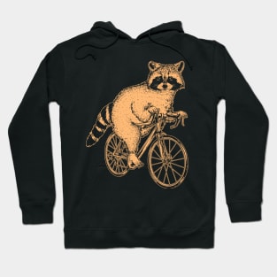 Cycling Cute Racoon Hoodie